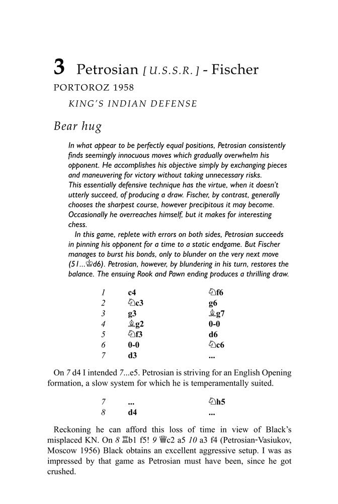 My 60 Memorable Games