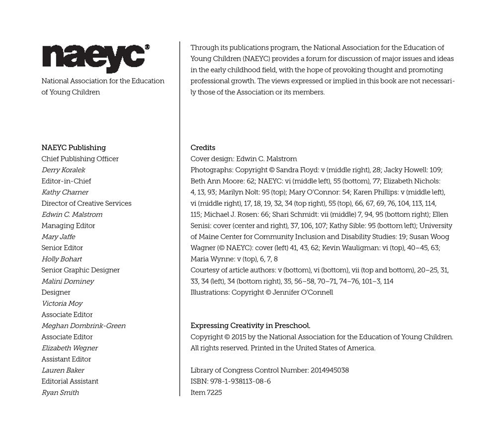 Expressing Creativity in Preschool