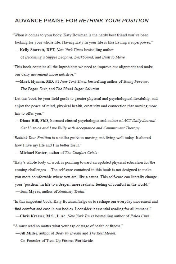 Rethink Your Position