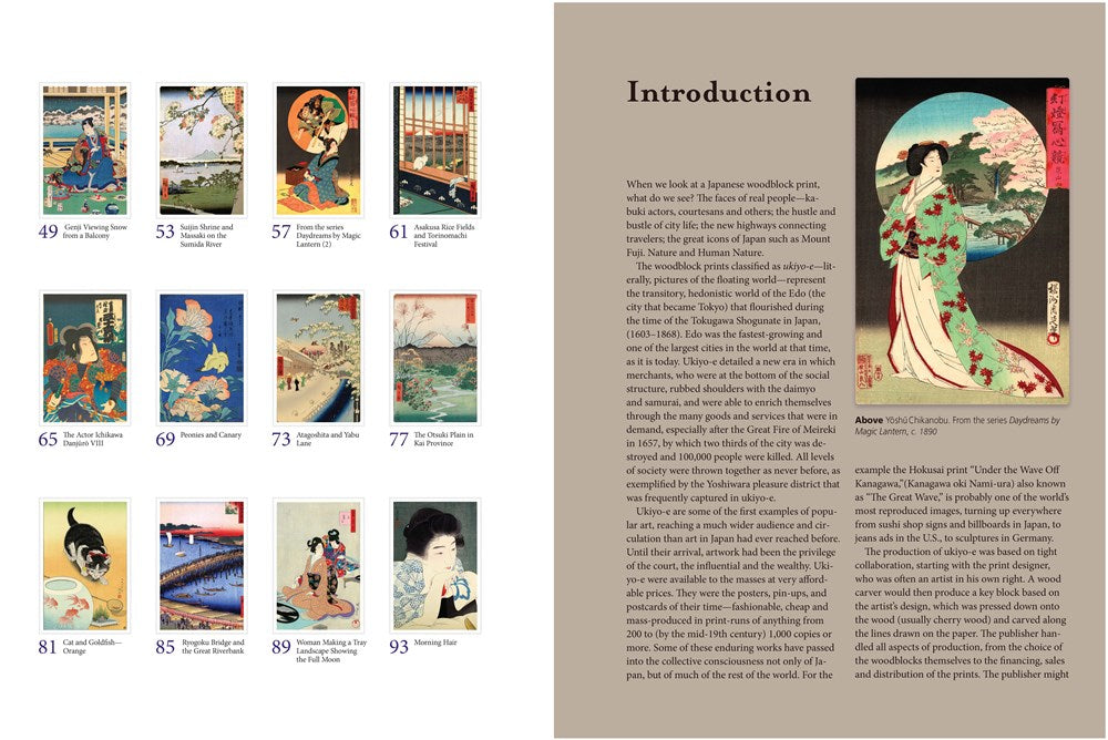 Floating World Japanese Prints Coloring Book