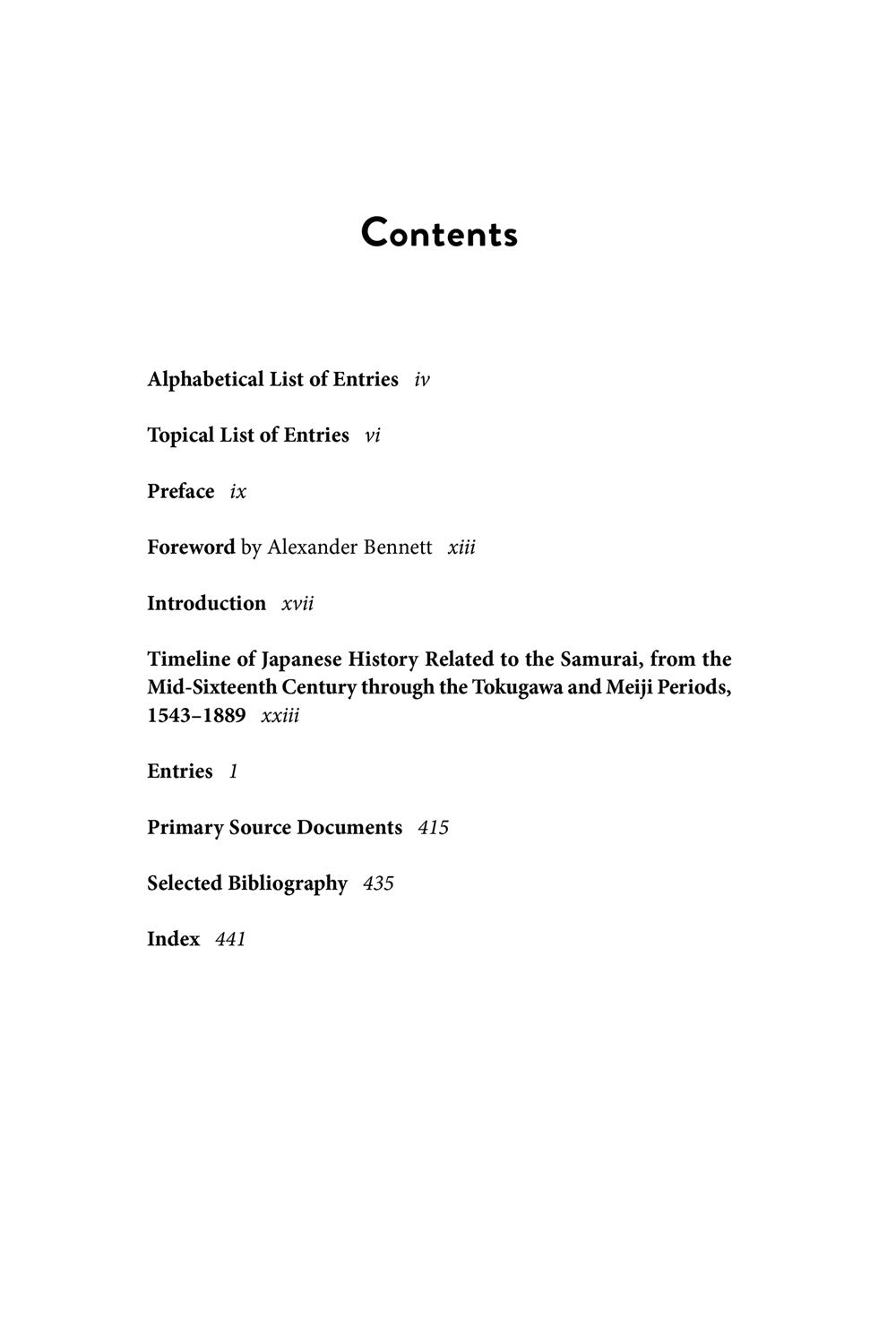 The Samurai Encyclopedia