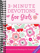 3-Minute Devotions for Girls: 180 Inspirational Readings for Young Hearts