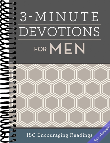 3-Minute Devotions for Men: 180 Encouraging Readings