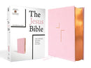 The Jesus Bible, NIV Edition, Leathersoft over Board, Pink, Comfort Print