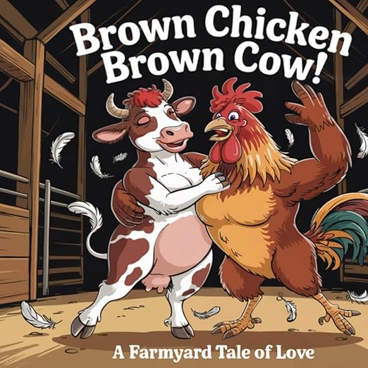 Brown Chicken, Brown Cow!: A Farmyard Tale of Love (Banned Children's Books for Adults)