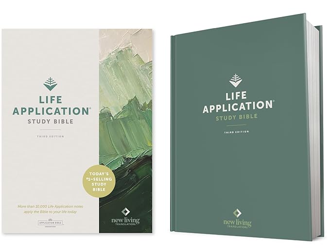 NLT Life Application Study Bible, Third Edition (Red Letter, Hardcover) Tyndale NLT Bible with Updated Notes and Features, Full Text New Living Translation