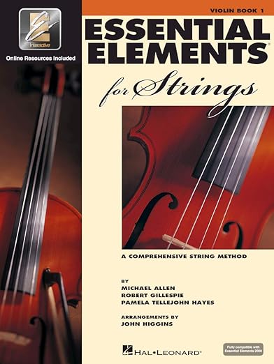 Essential Elements for Strings - Violin Book 1 with EEi Online Resources | Violin Method Book and Sheet Music for Students and Teachers | Comprehensive String Method - Newer 2025 Edition Available