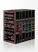 Frank Herbert's Dune Saga 6-Book Boxed Set: Dune, Dune Messiah, Children of Dune, God Emperor of Dune, Heretics of Dune, andChapterhouse: Dune