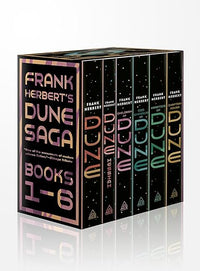 Frank Herbert's Dune Saga 6-Book Boxed Set: Dune, Dune Messiah, Children of Dune, God Emperor of Dune, Heretics of Dune, andChapterhouse: Dune