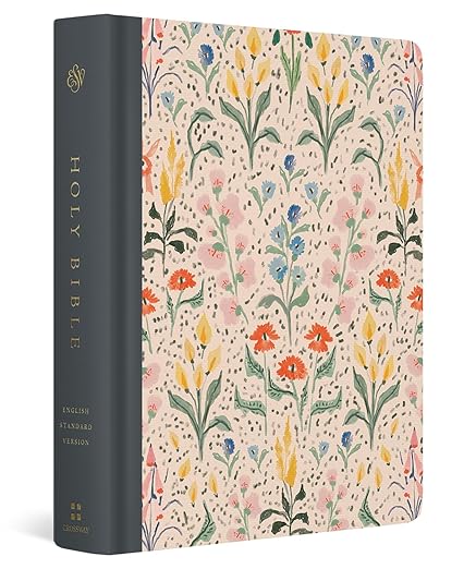 ESV Single Column Journaling Bible, Artist Series, Red Letter (Cloth over Board, Lulie Wallace, In Bloom): Holy Bible, English Standard Version