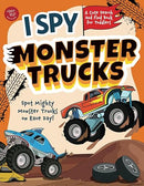I Spy Monster Trucks: Spot Mighty Monster Trucks on Race Day! A Cute Search and Find Book for Toddlers (I Spy Books for Toddlers)