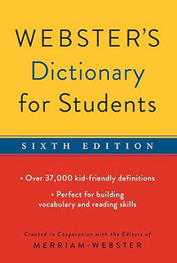 Federal Street Press Webster's Dictionary for Students, Sixth Edition, Newest Edition