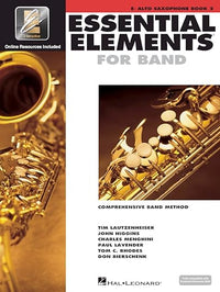 Essential Elements for Band Eb Alto Saxophone - Book 2 with EEi (Book/Online Audio)