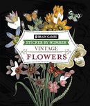 Brain Games - Sticker by Number - Vintage: Flowers (28 Images to Sticker)