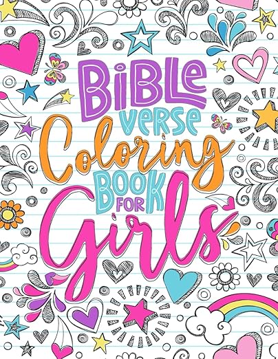Bible Verse Coloring Book for Girls
