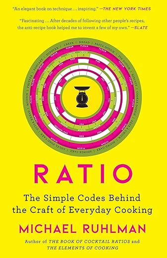 Ratio: The Simple Codes Behind the Craft of Everyday Cooking (Ruhlman's Ratios)