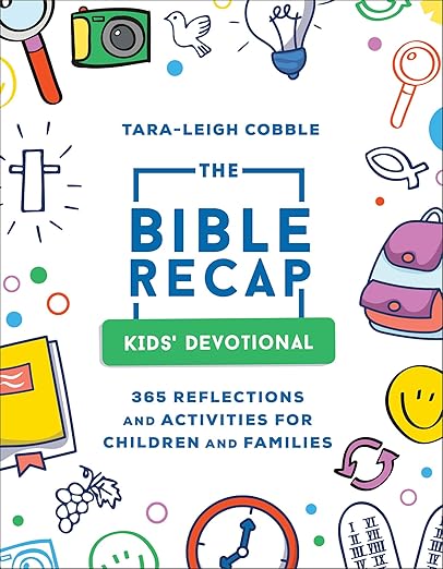 The Bible Recap Kids' Devotional: 365 Reflections and Activities for Children and Families to Read the Bible in a Year (Christmas Gift Idea for Kids or Grandkids)