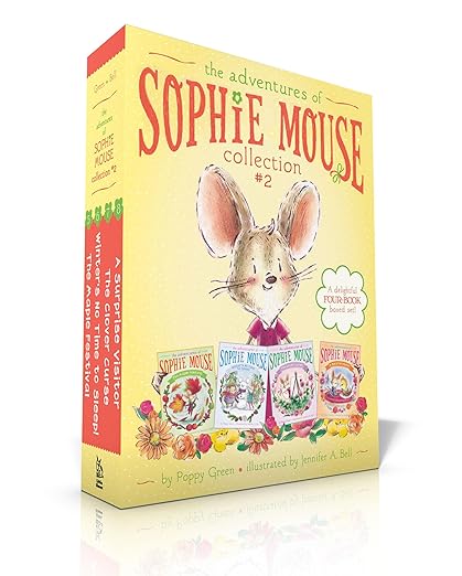 The Adventures of Sophie Mouse Collection #2 (Boxed Set): The Maple Festival; Winter's No Time to Sleep!; The Clover Curse; A Surprise Visitor