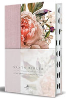 Biblia Reina Valera 1960 letra grande. Tela rosada con flores, manual con índice / Spanish Bible RVR 1960, Large Print, Pink Floral Cloth with Index (Spanish Edition)