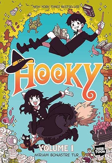 Hooky Volume 1: A Graphic Novel - A WEBTOON Comic About Twin Witches Who Missed Magic School for Children (Ages 8-12)