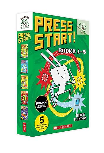 Press Start!, Books 1-5: A Branches Box Set