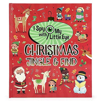 I Spy With My Little Eye Christmas Jingle & Find - Kids Search, Find, and Seek Activity Book, Ages 3, 4, 5, 6+