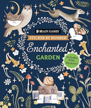 Brain Games - Sticker by Number: Enchanted Garden (24 Images to Sticker): Includes 2 Foil Sticker Sheets to Complete Each Image!