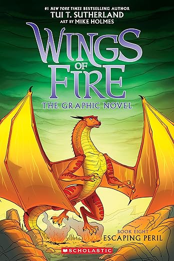 Escaping Peril: A Graphic Novel (Wings of Fire Graphic Novel #8)