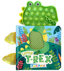 Fidgimals Little T-Rex Dinosaur Baby Book | Educational Children's Books, Sensory Board Book with Pop It Fidget Toys, Perfect Sensory Toys for ... Books with Sensory Fidget Popper Animals)