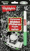 Christmas Hidden Pictures Puzzles to Highlight: Activity Book with Winter Puzzles, Over 300 Hidden Objects and Bright Highlighter Fun