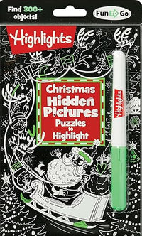 Christmas Hidden Pictures Puzzles to Highlight: Activity Book with Winter Puzzles, Over 300 Hidden Objects and Bright Highlighter Fun