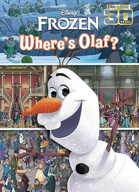 Disney Frozen - Where's Olaf? Look and Find Activity Book - Includes Elsa, Anna, and More Frozen Favorites - PI Kids