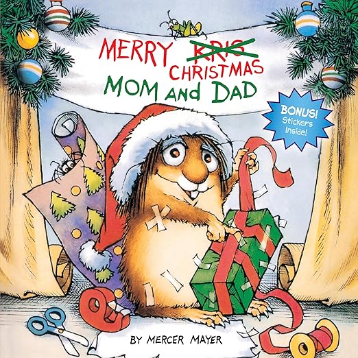 Merry Christmas Mom and Dad (A Golden Look-Look Book)