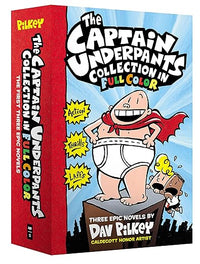 The Captain Underpants Color Collection (Captain Underpants #1-3 Boxed Set): From the Creator of Dog Man