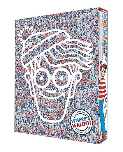 Where's Waldo? The Ultimate Waldo Watcher Collection: (A Box Set of 7 Hidden Object Activity Books, Packed with Search & Find Puzzle Adventures - a Perfect Gift & Travel Companion for All Ages)