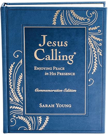 Jesus Calling, Commemorative Edition: Enjoying Peace in His Presence (A 365-Day Devotional, Includes 12 Bonus Devotions and 12 Letters from the Author) - The Perfect Christian Christmas Gift