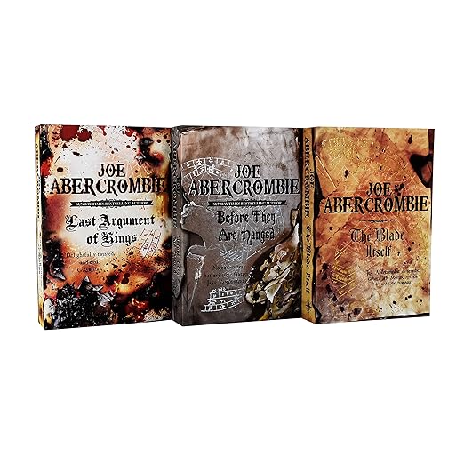 Joe Abercrombie First Law Series 3 Books Collection Set (The Blade Itself, Before They Are Hanged, Last Argument Of Kings)
