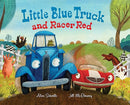 Little Blue Truck and Racer Red: A Fun Picture Book About Race Cars, Friendship, and Trying Your Best for Children (Ages 4-8)