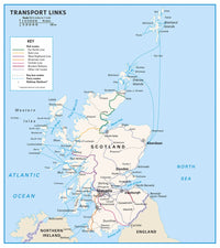 Collins Scotland Touring Map