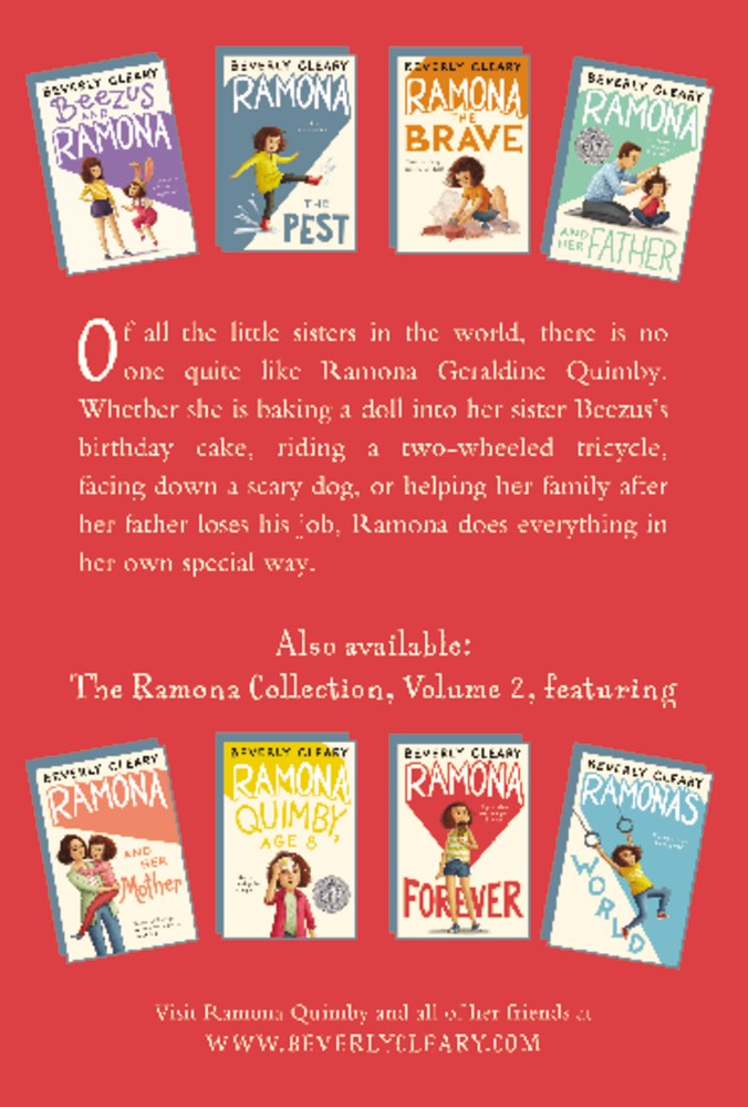 The Ramona Collection, Vol. 1: Beezus and Ramona / Ramona the Pest / Ramona the Brave / Ramona and Her Father [4 Book Box set]