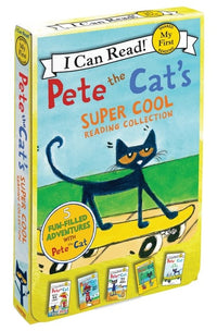 Pete the Cat's Super Cool Reading Collection: A Box of 5 I Can Read Favorites for Beginner Readers (My First I Can Read, 239)