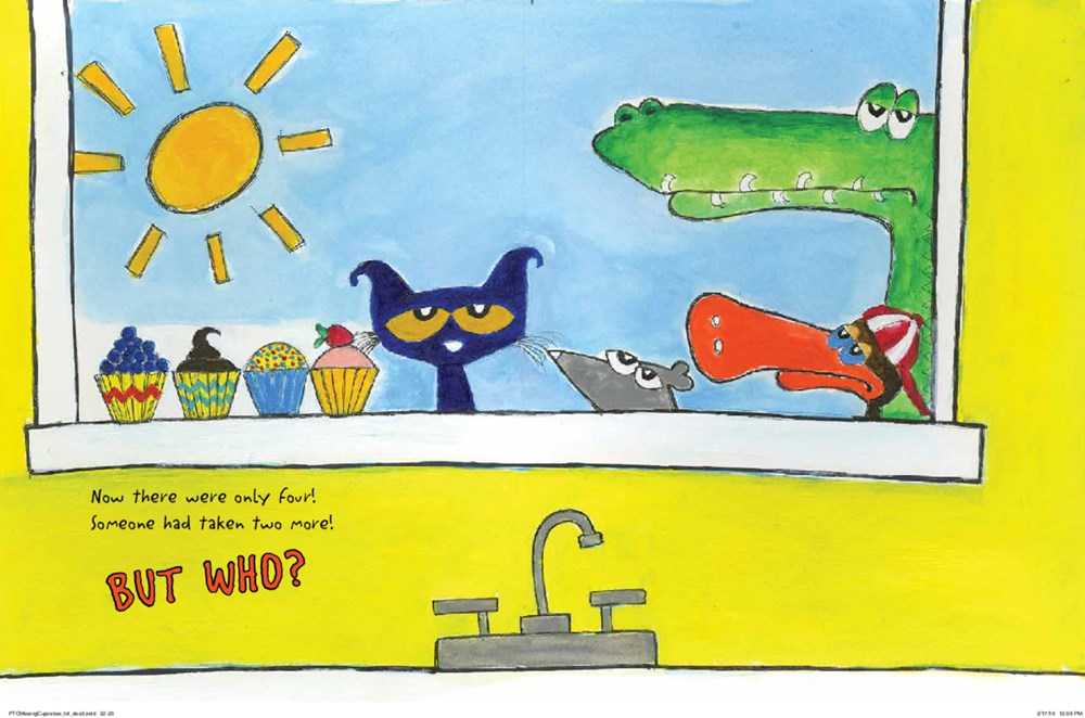Pete the Cat and the Missing Cupcakes