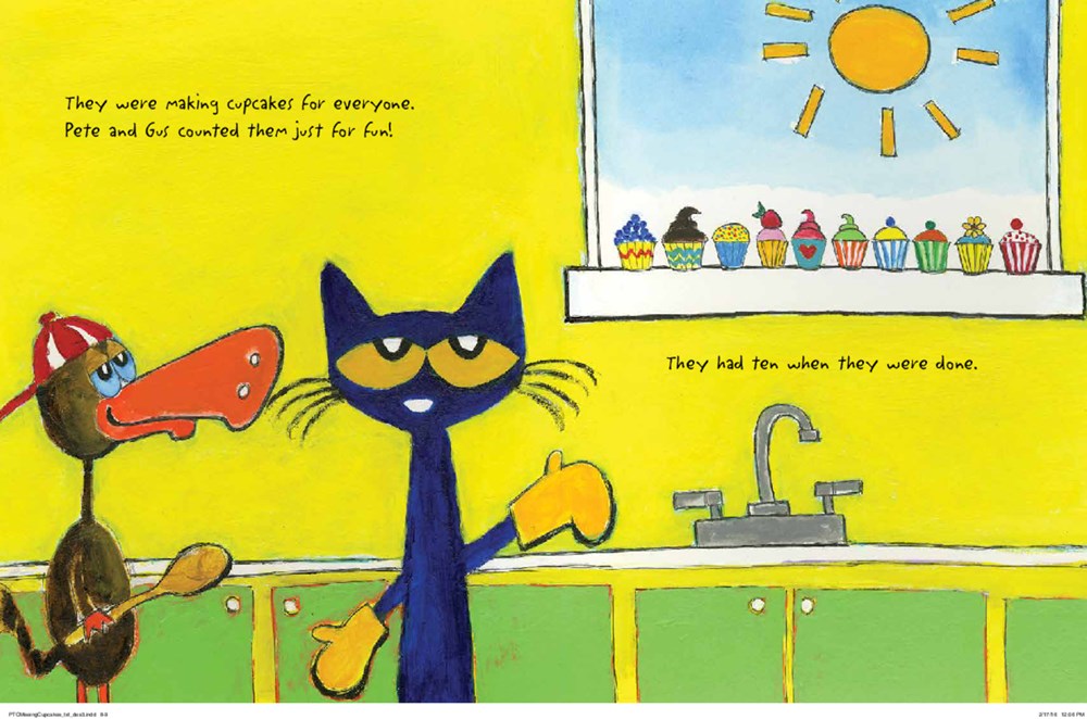 Pete the Cat and the Missing Cupcakes
