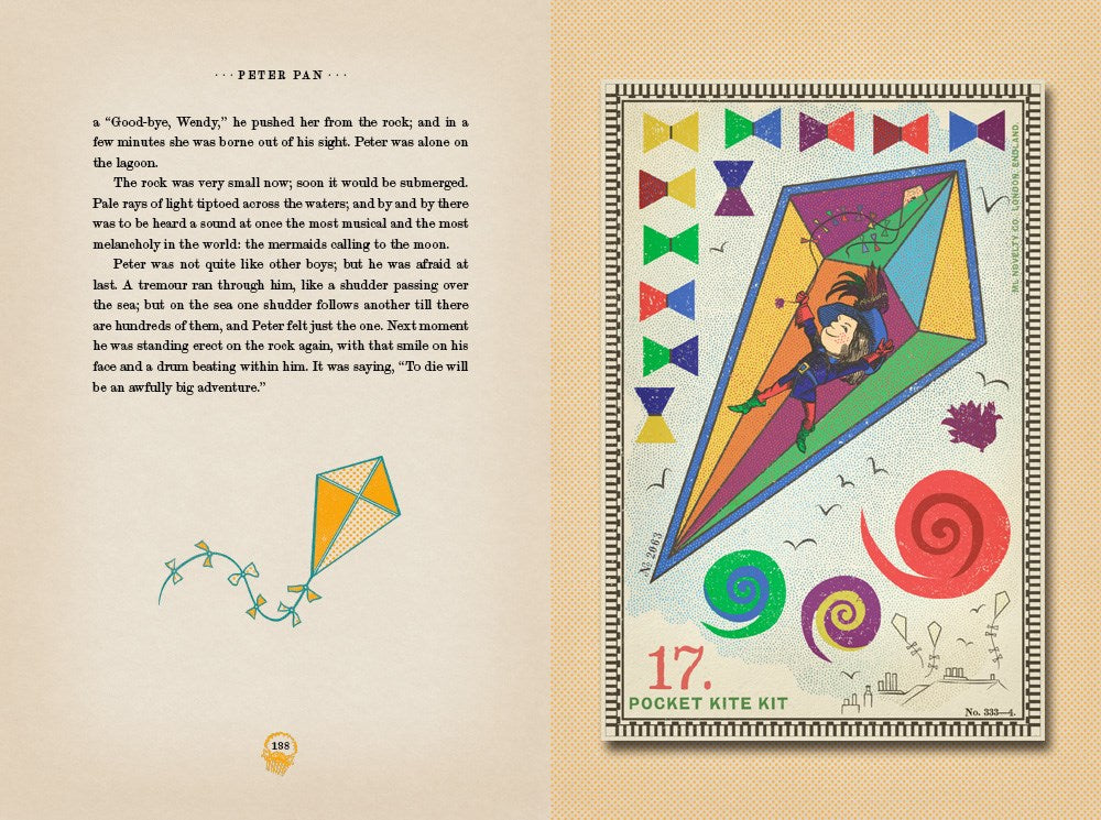 Peter Pan (MinaLima Edition) (lllustrated with Interactive Elements): A Full-Color Edition of the Classic Children's Story