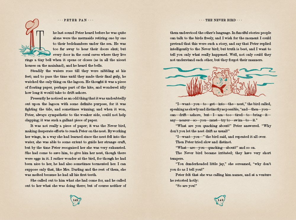 Peter Pan (MinaLima Edition) (lllustrated with Interactive Elements): A Full-Color Edition of the Classic Children's Story