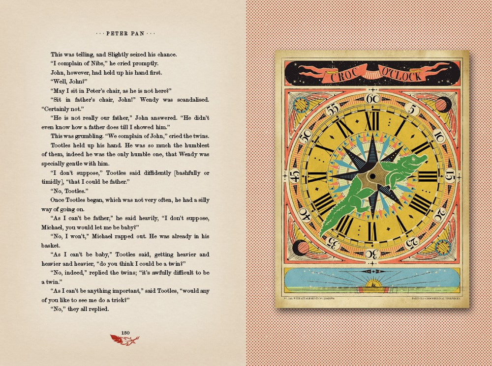 Peter Pan (MinaLima Edition) (lllustrated with Interactive Elements): A Full-Color Edition of the Classic Children's Story