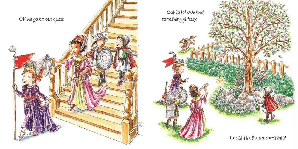 Fancy Nancy and the Quest for the Unicorn: Includes Over 30 Stickers!