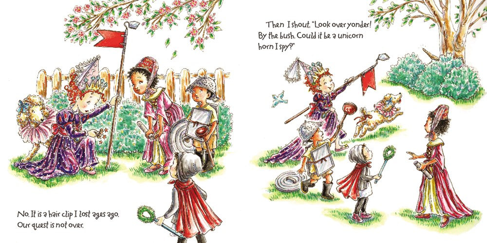 Fancy Nancy and the Quest for the Unicorn: Includes Over 30 Stickers!
