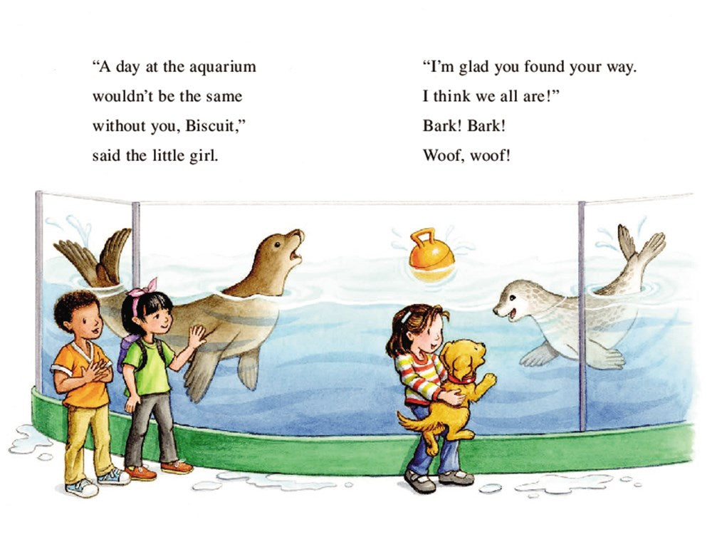 Biscuit and Friends: A Day at the Aquarium (I Can Read Level 1)