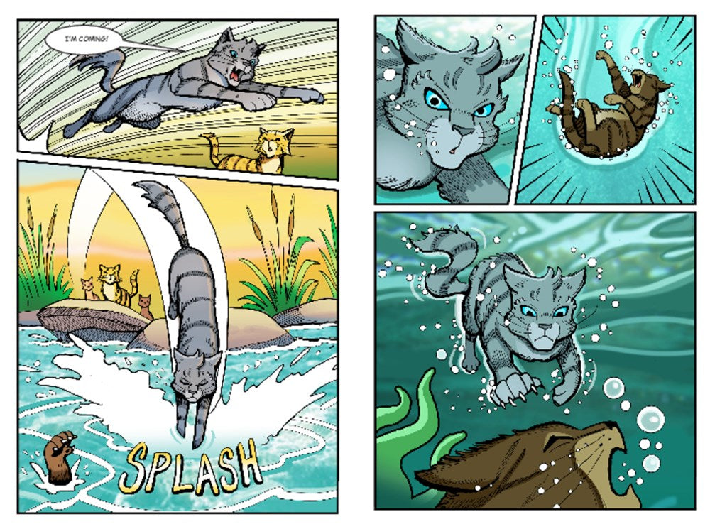 Warriors: A Shadow in RiverClan (Full-Color Adventure)